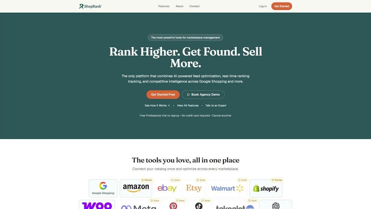 ShopRank.ai Screenshot